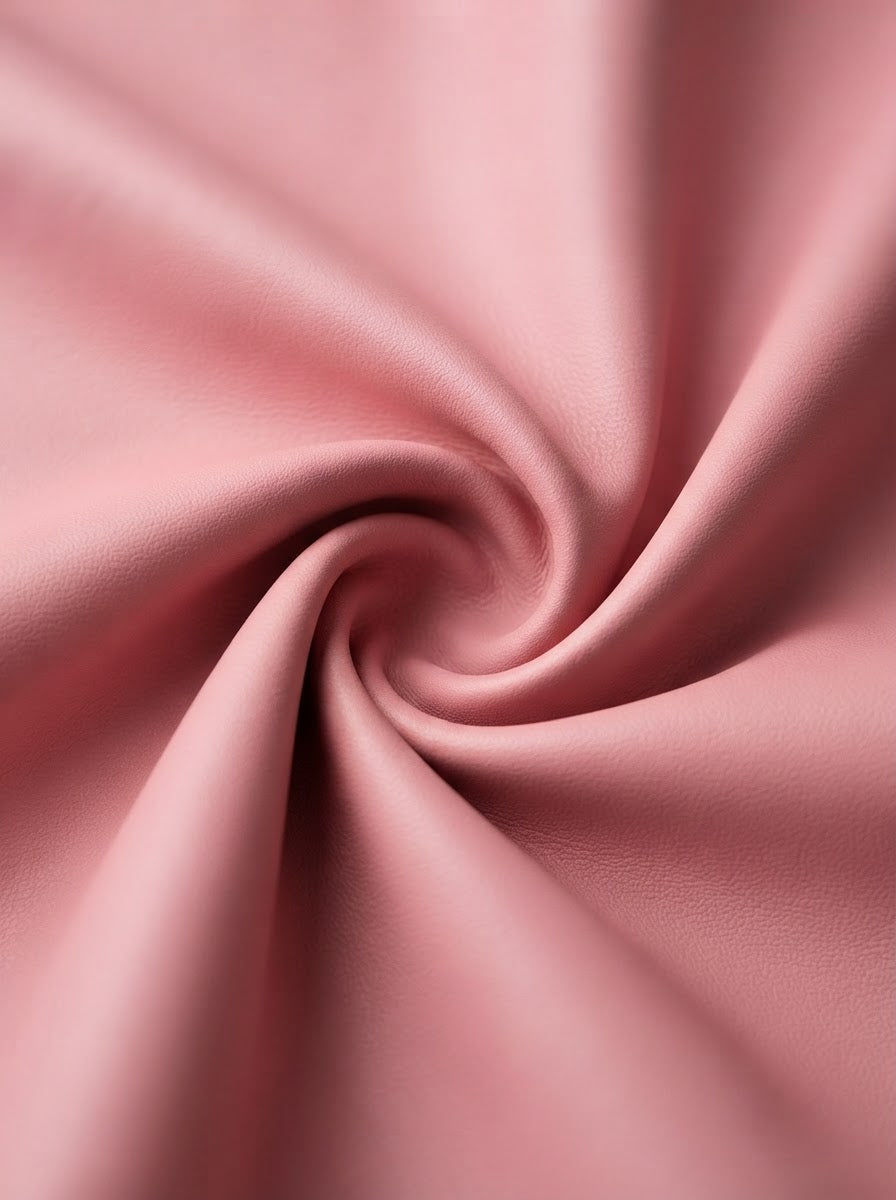 RS-0003 Pink (C20) — lifestyle drape · texture visualization (UM-T)