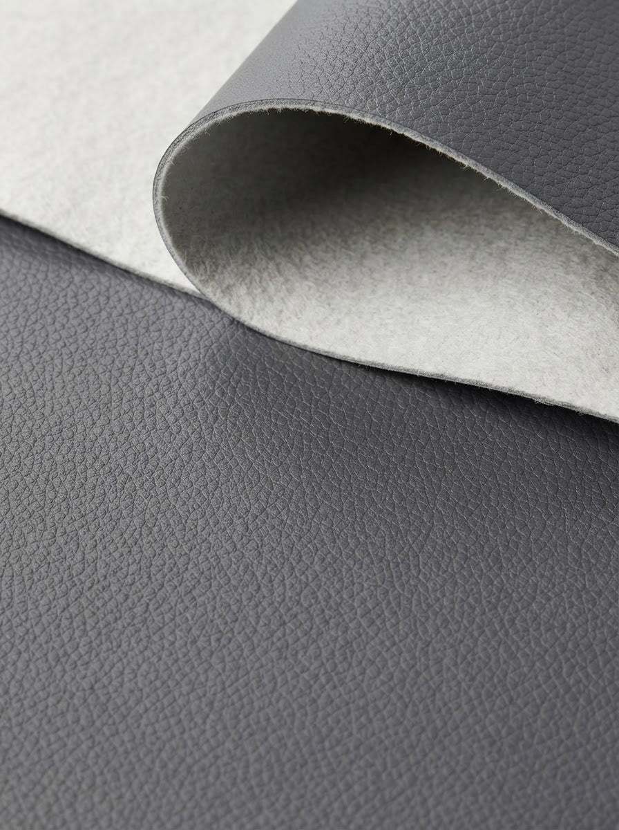 RS-0027 Silver (C08) — swatch front & backing · texture visualization (DE-178)