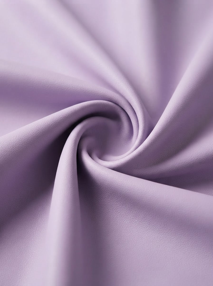 RS-0003 Lavender (C27) — lifestyle drape · texture visualization (UM-T)