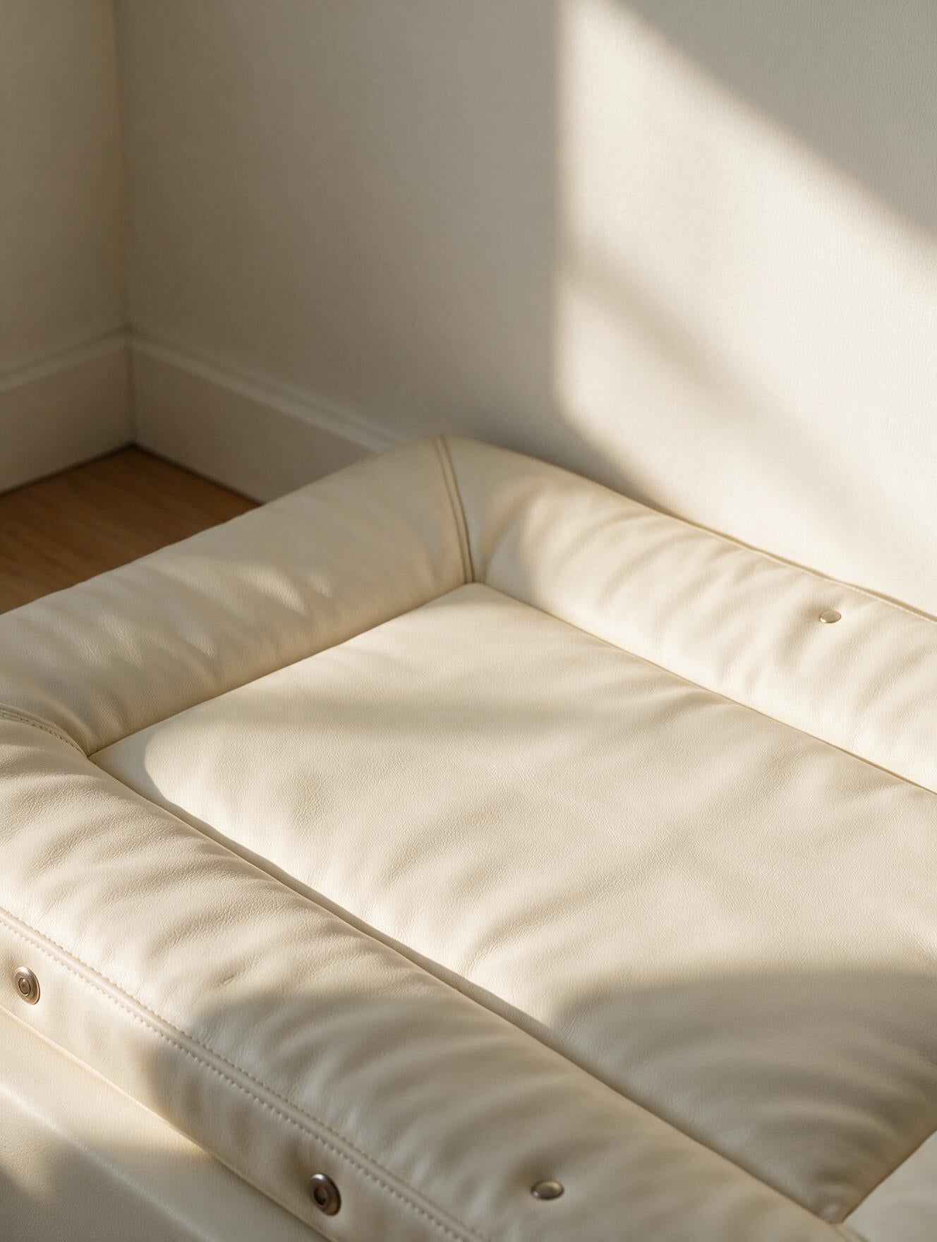 RS-0043 Ivory (C03) — product example · texture visualization (DE-43M)