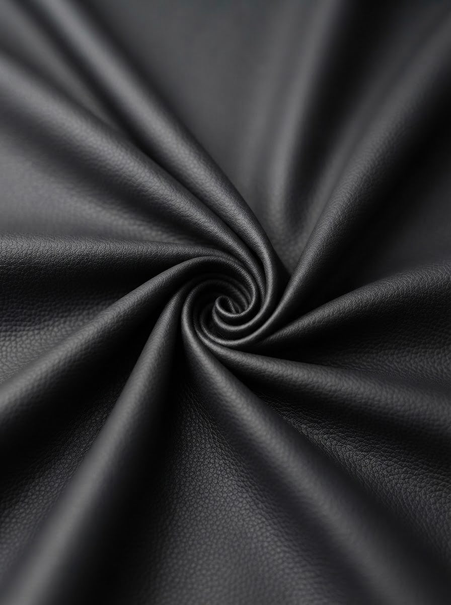 TP-0035 Black (C02) — lifestyle drape · texture visualization (DE-123)