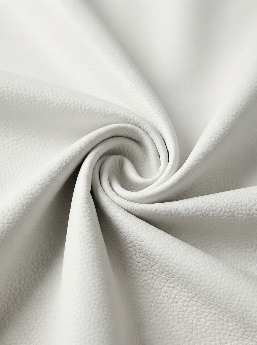 RS-0013 White (C01) — lifestyle drape · texture visualization (DE-178)