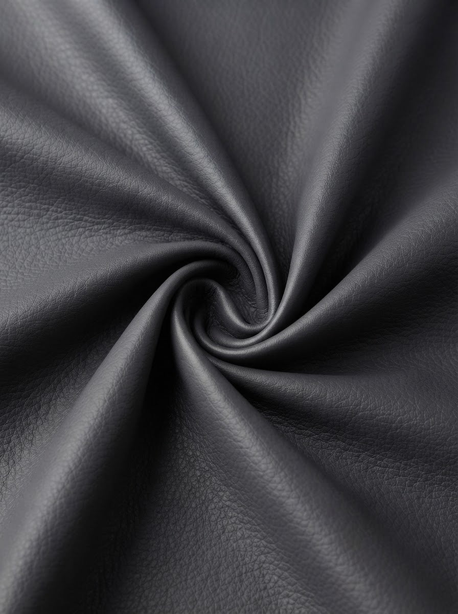 RS-0012 Gray (C24) — lifestyle drape · texture visualization (DE-41)
