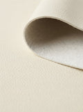 RS-0023 Ivory (C03) — swatch front & backing · texture visualization (DE-178)