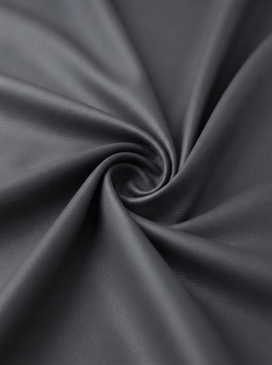 TP-0043 Black (C02) — lifestyle drape · texture visualization (DE-43S)