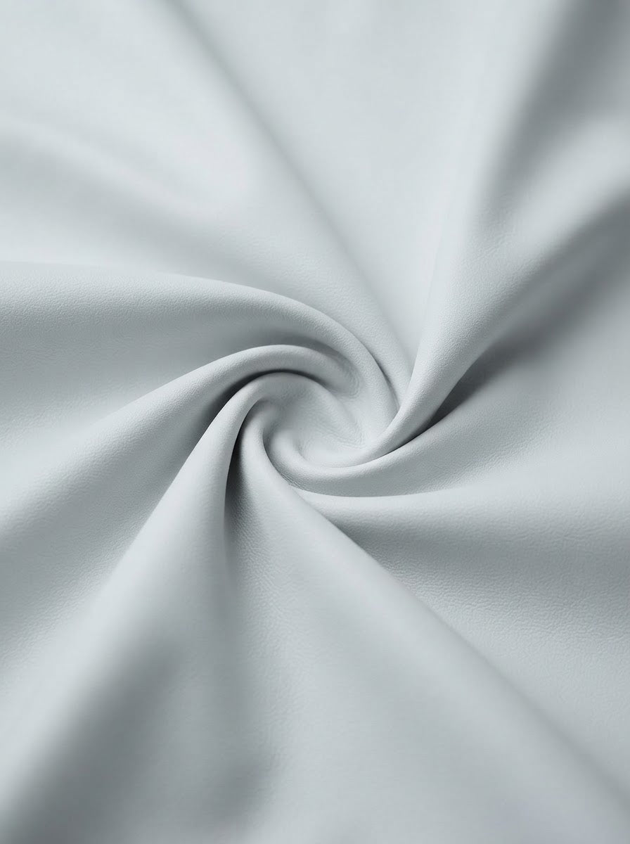 RS-0044 White (C01) — lifestyle drape · texture visualization (UM-T)