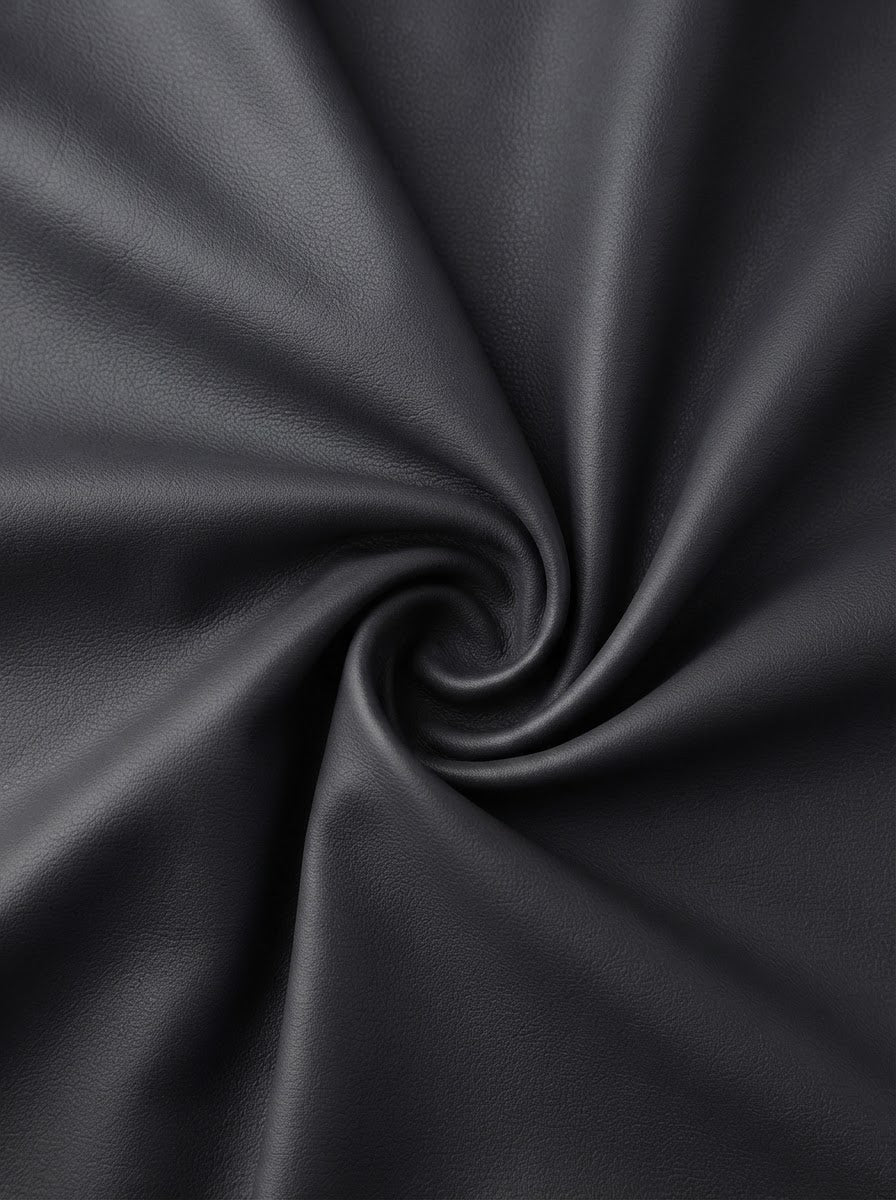 RS-0024 Black (C02) — lifestyle drape · texture visualization (DE-43M)