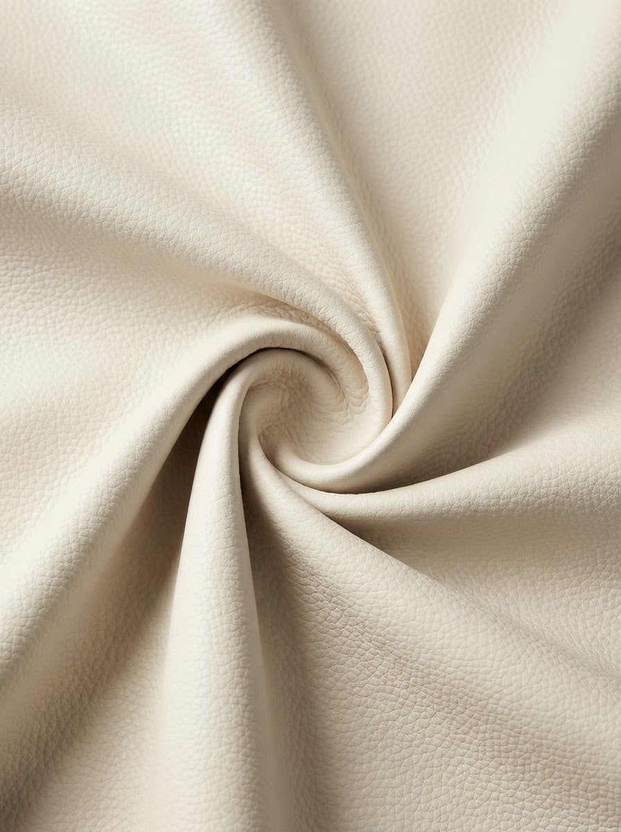 RS-0018 Light Ivory (C35) — lifestyle drape · texture visualization (DE-178)