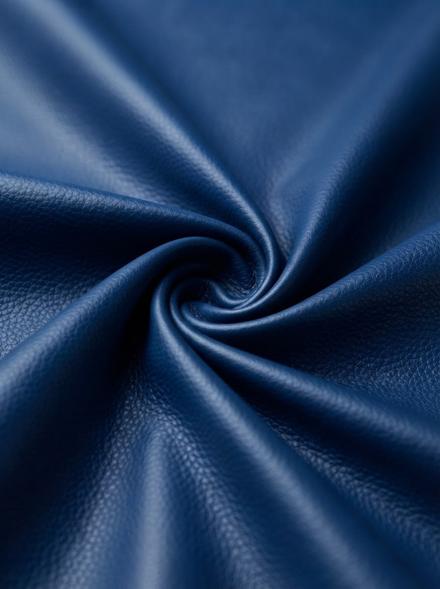 TP-0047 SH Blue (C43) — lifestyle drape · texture visualization (R-64)