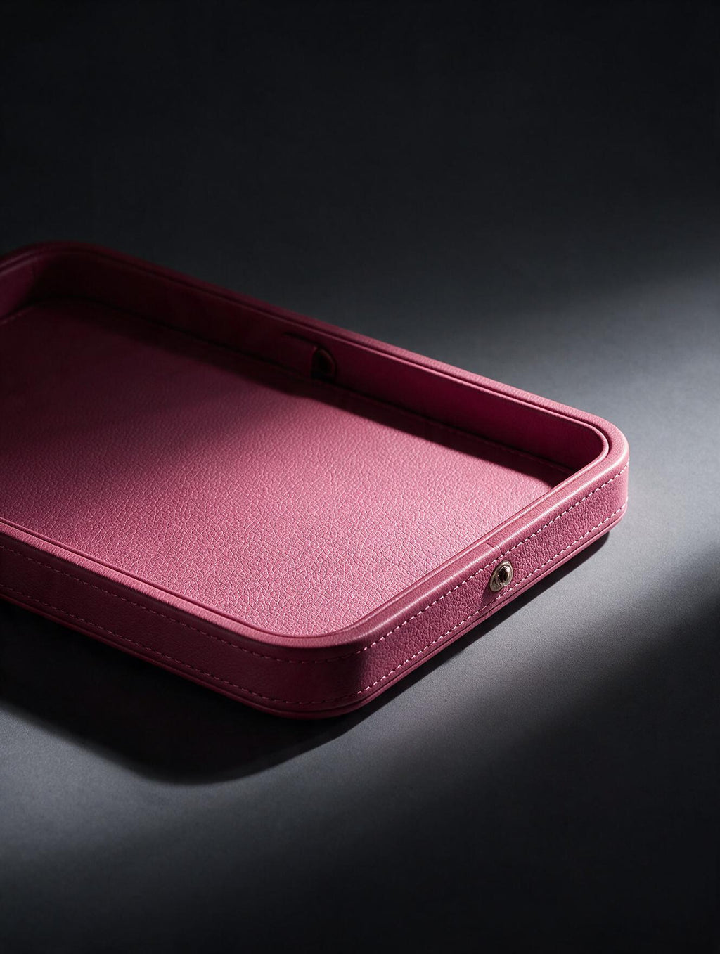 RS-0018 Deep Pink (C37) — product example · texture visualization (DE-178)
