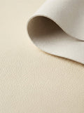 RS-0013 Ivory (C03) — swatch front & backing · texture visualization (DE-178)