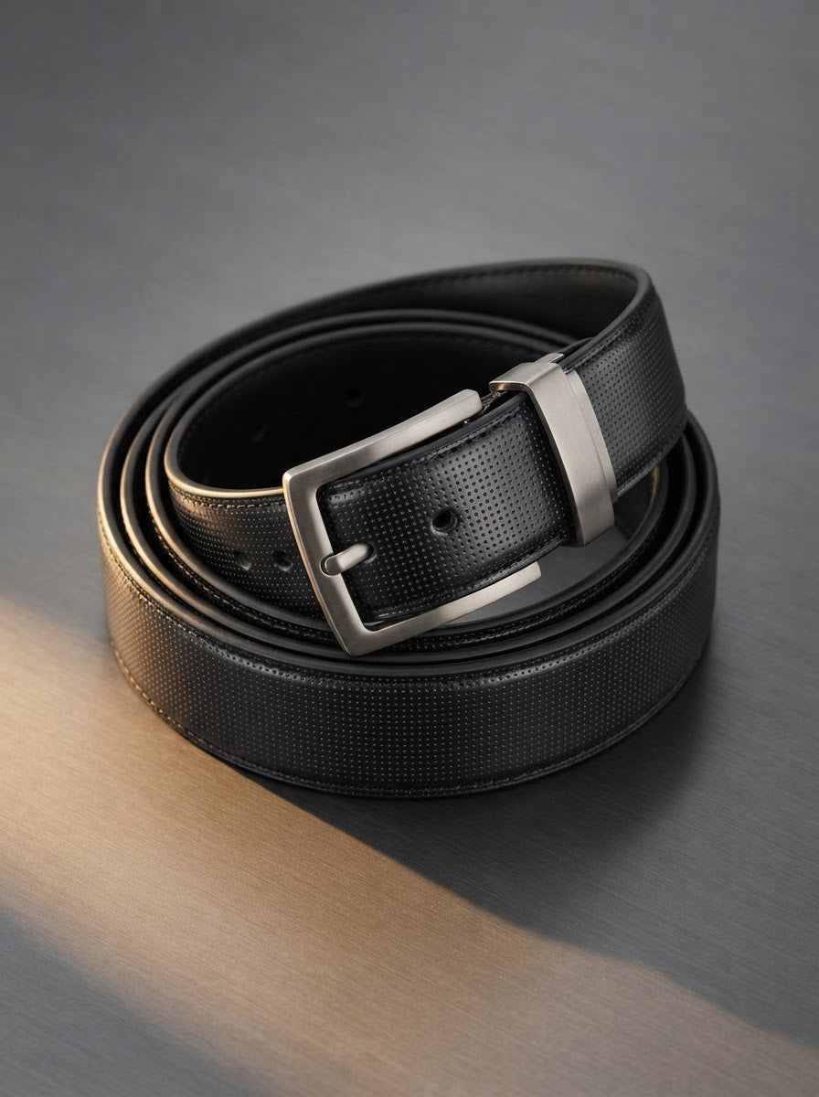 TP-0015 Black (C02) — product example · texture visualization (UM-29)