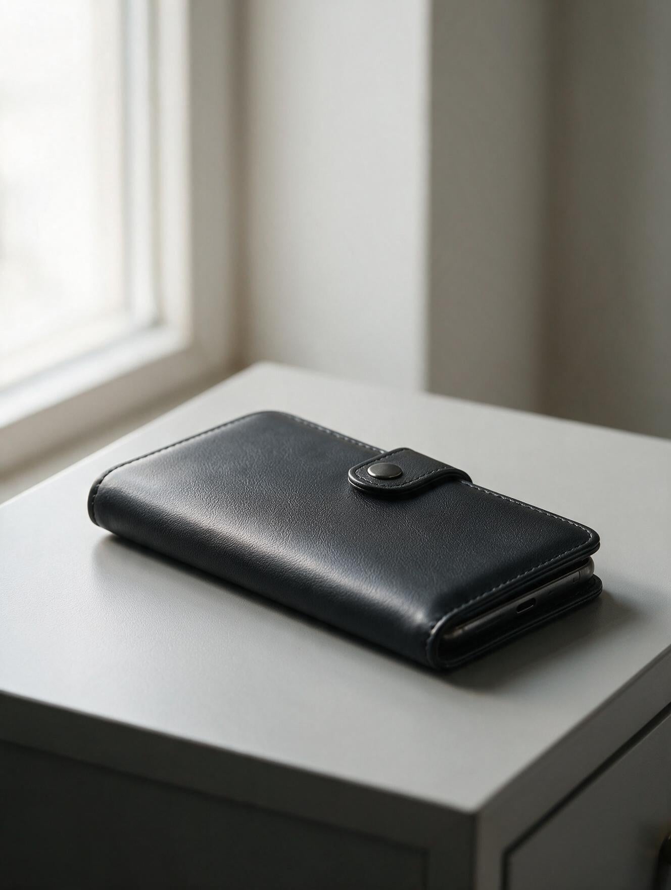 RS-0024 Black (C02) — product example · texture visualization (DE-43M)