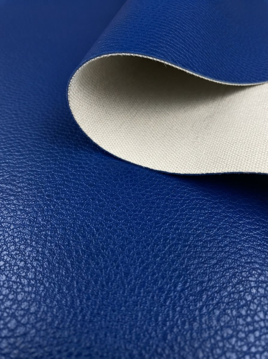 TP-0047 SH Blue (C43) — swatch front & backing · texture visualization (R-64)