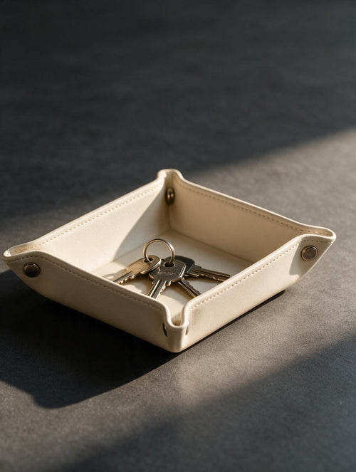RS-0001 Ivory (C03) — product example · texture visualization (UM-T)