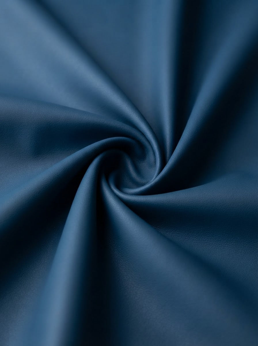 RS-0003 Blue (C09) — lifestyle drape · texture visualization (UM-T)