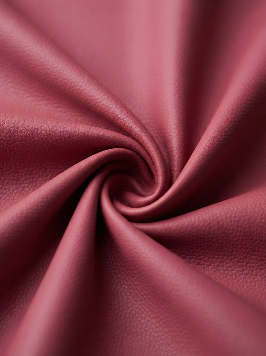 RS-0018 Deep Pink (C37) — lifestyle drape · texture visualization (DE-178)
