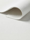 RS-0016 White (C01) — swatch front & backing · texture visualization (DE-7)