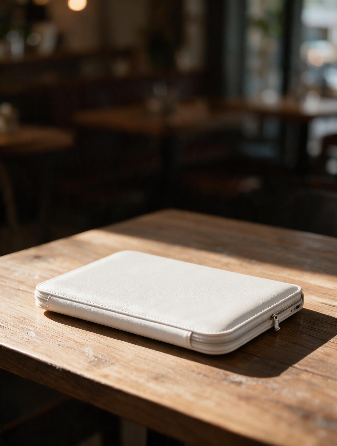 RS-0031 White (C01) — product example · texture visualization (UM-T)