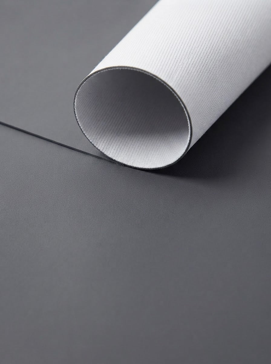 RS-0002 Butter (C25) — swatch front & backing · texture visualization (UM-T)