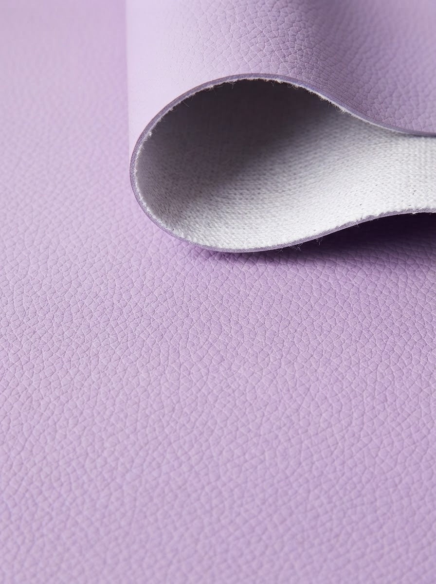 RS-0026 Light Purple (C26) — swatch front & backing · texture visualization (DE-178)