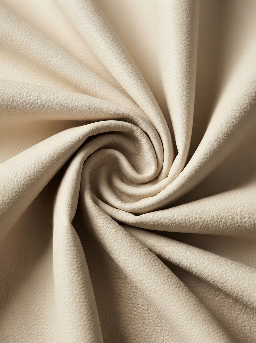 RS-0007 Ivory (C03) — lifestyle drape · texture visualization (DE-178)