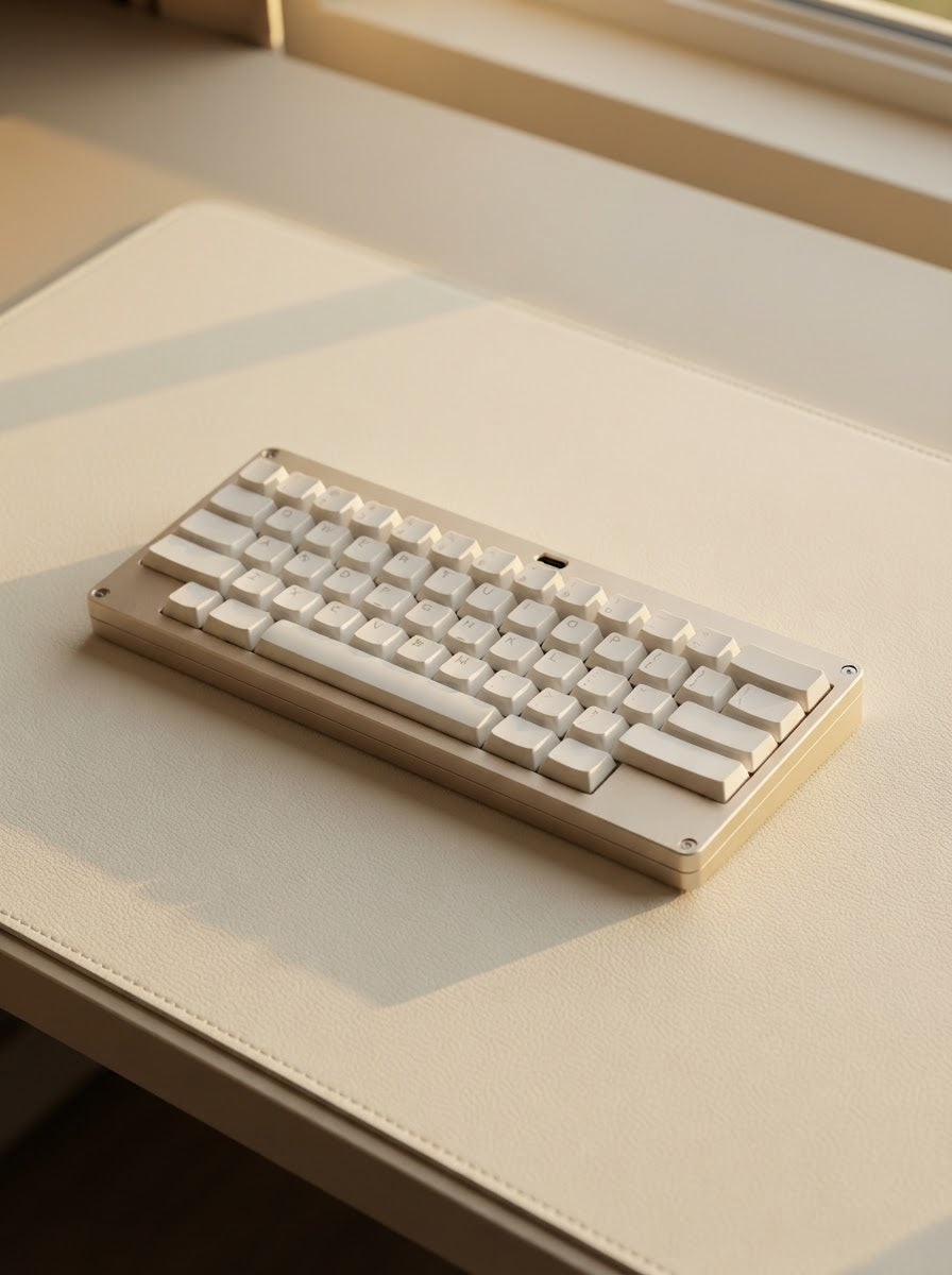 TP-0030 Ivory (C03) — product example · texture visualization (DE-43)