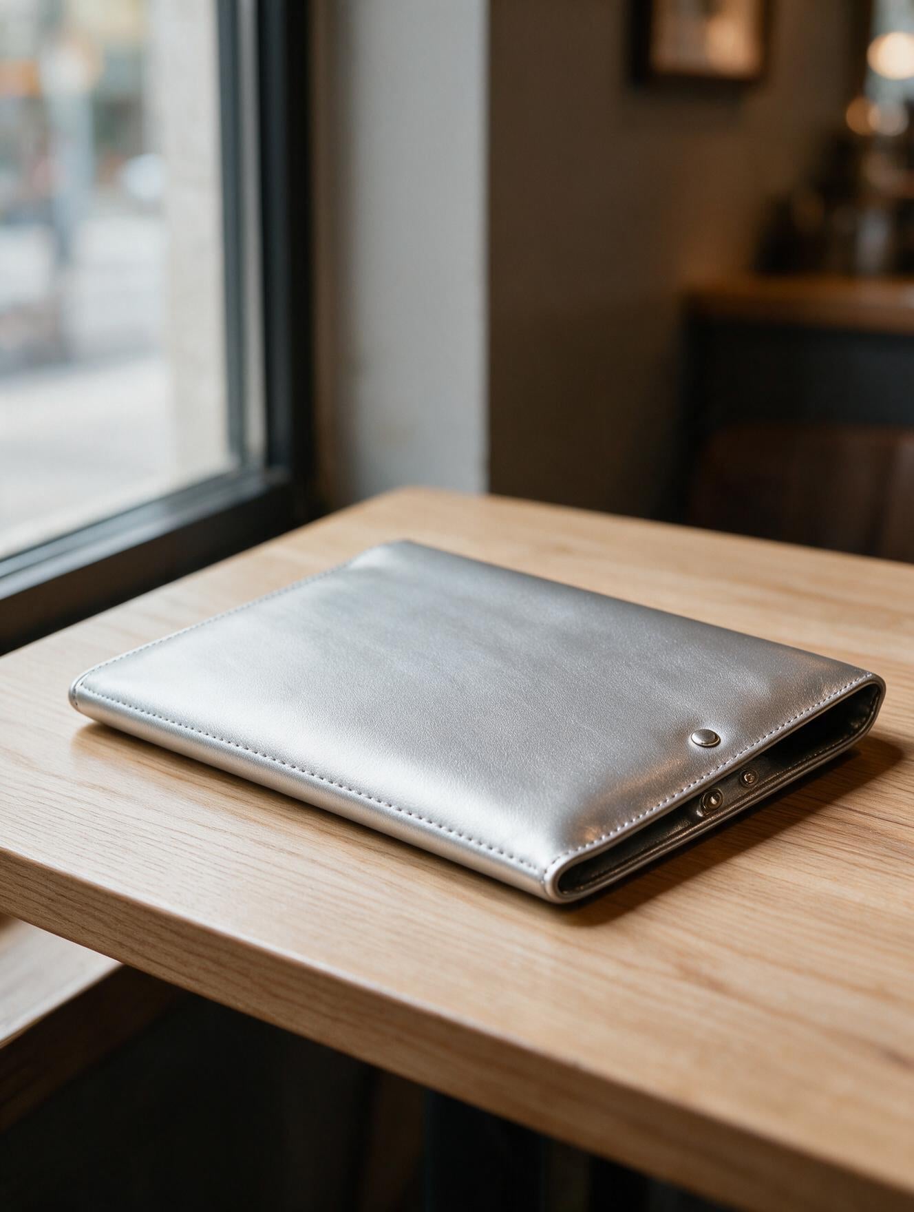 RS-0033 Silver (C08) — product example · texture visualization (UM-T)