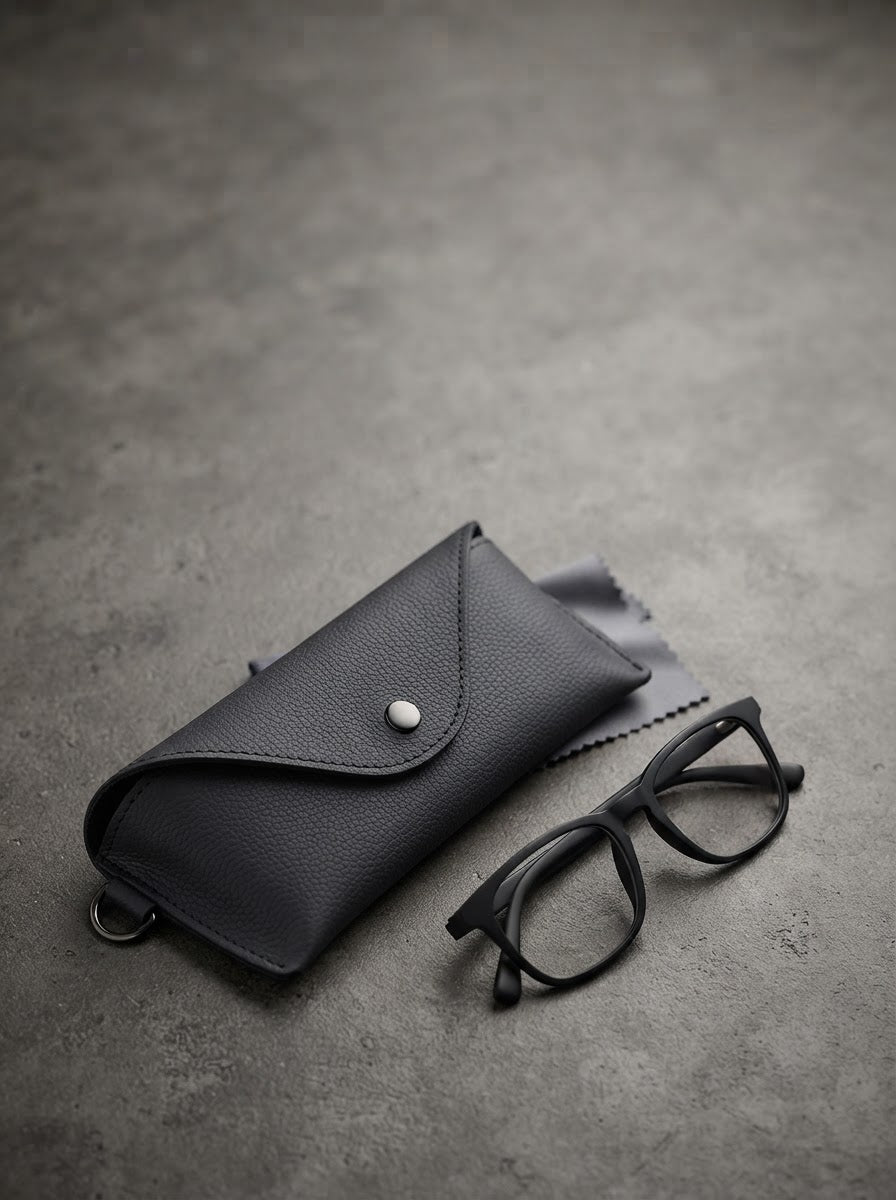 TP-0025 Black (C02) — product example · texture visualization (DE-178)