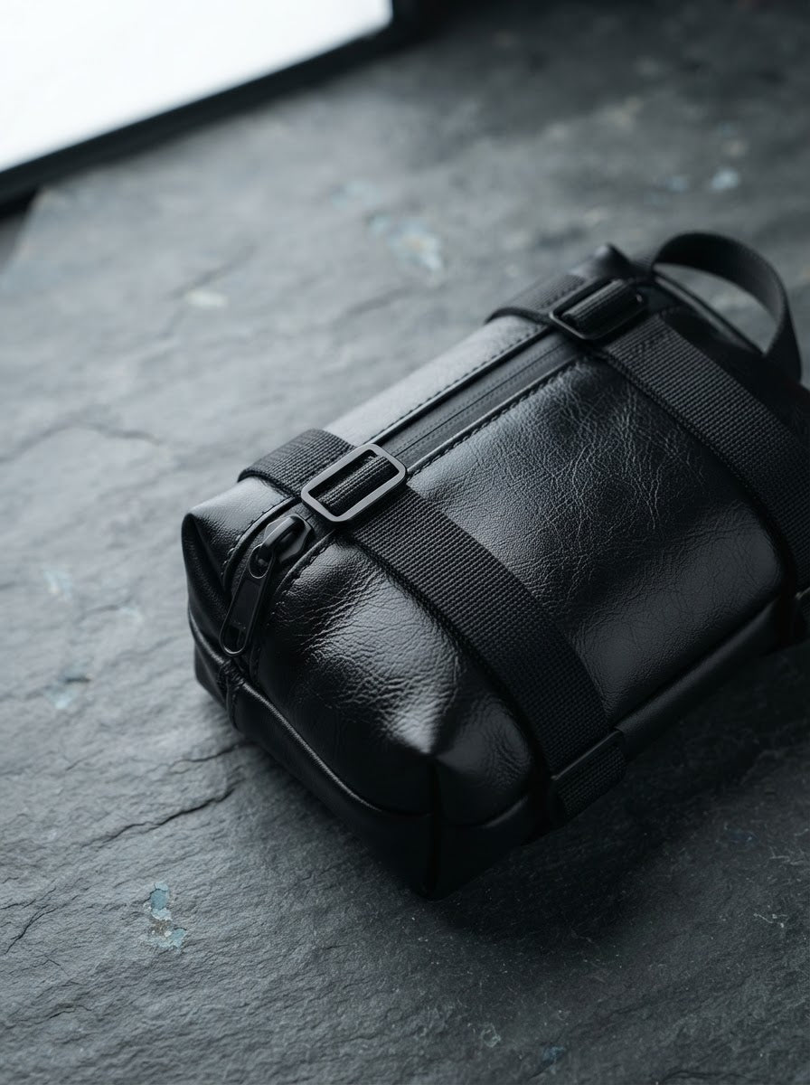 TP-0045 Black (C02) — product example · texture visualization (R-64)