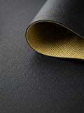 RS-0028 Black (C02) — swatch front & backing · texture visualization (DE-178)