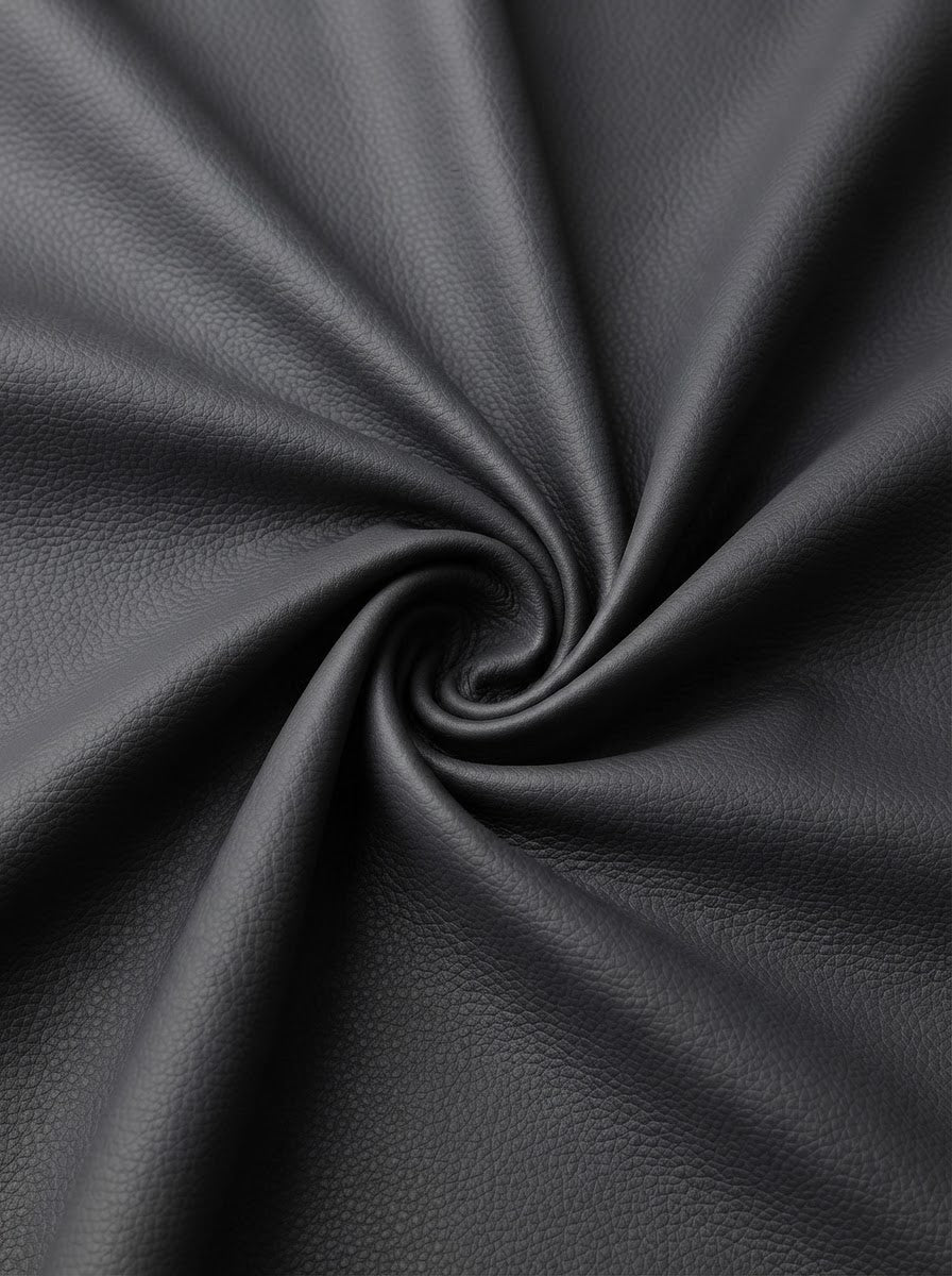RS-0029 Black (C02) — lifestyle drape · texture visualization (DE-178)