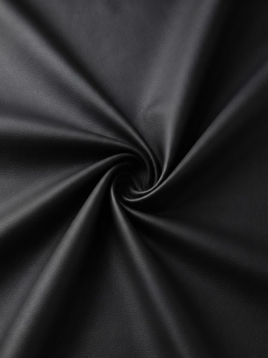 TP-0029 Black (C02) — lifestyle drape · texture visualization (DE-43)
