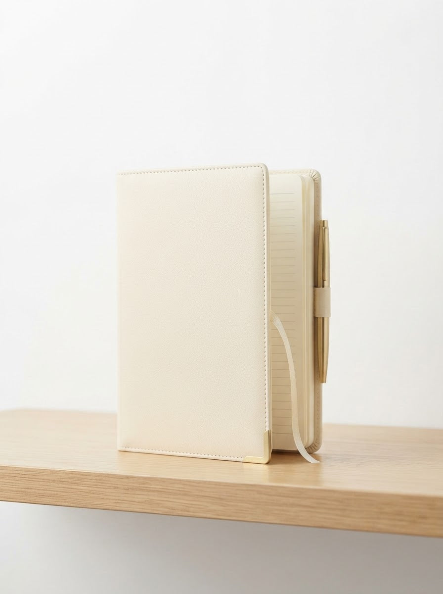 TP-0043 Ivory (C03) — product example · texture visualization (DE-43M)