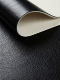 TP-0031 Black (C02) — swatch front & backing · texture visualization (R-64)