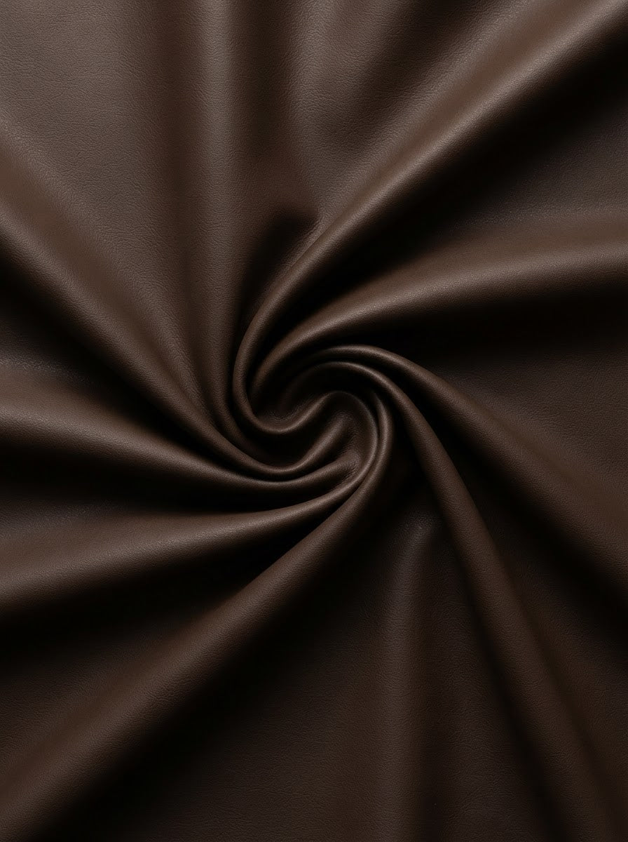 RS-0002 Brown (C04) — lifestyle drape · texture visualization (UM-T)