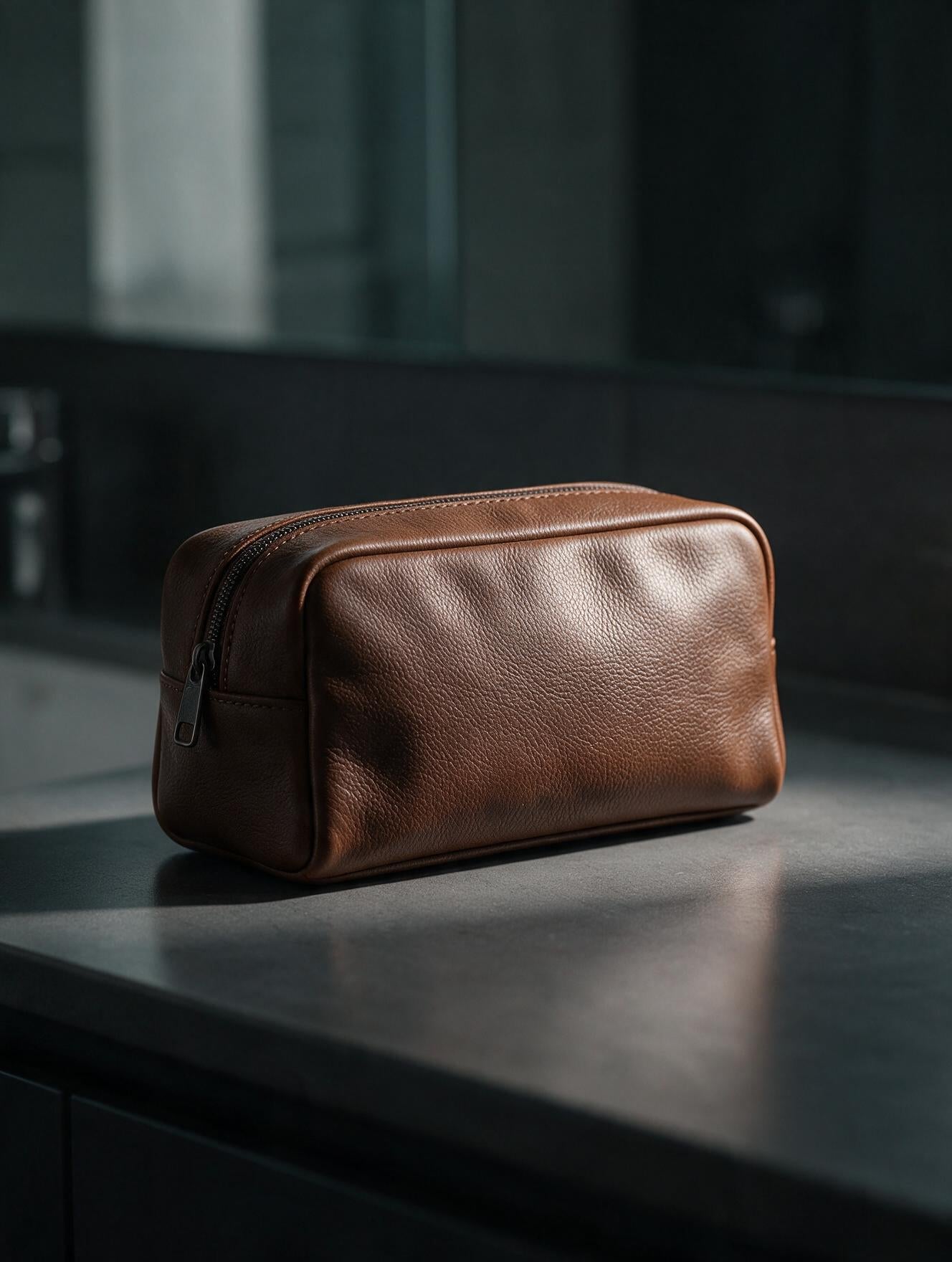 RS-0007 Brown (C04) — product example · texture visualization (DE-178)