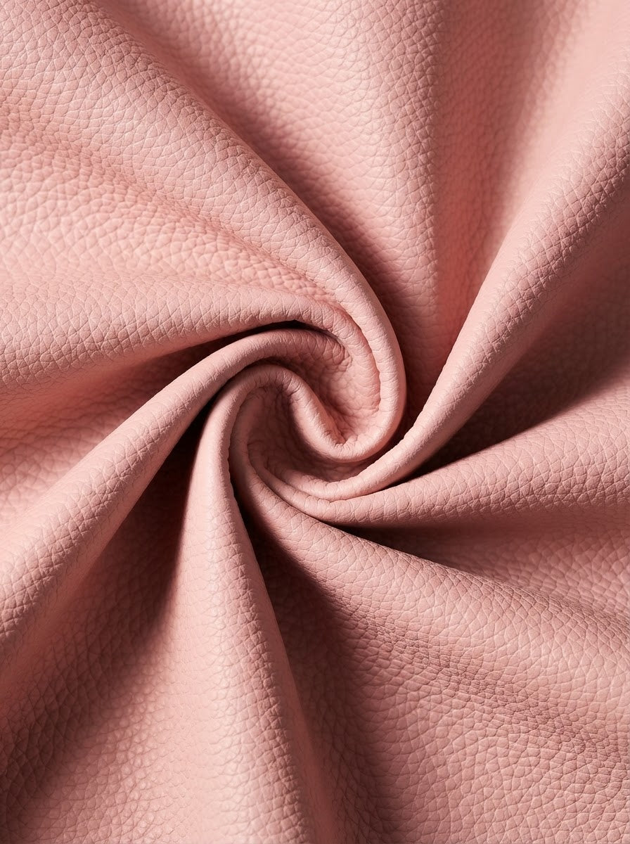 RS-0018 Light Pink (C36) — lifestyle drape · texture visualization (DE-178)