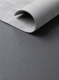 RS-0018 Gray (C24) — swatch front & backing · texture visualization (DE-178)