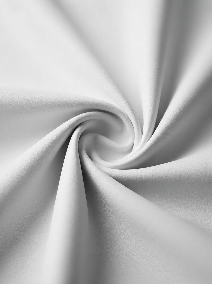 RS-0031 White (C01) — lifestyle drape · texture visualization (UM-T)