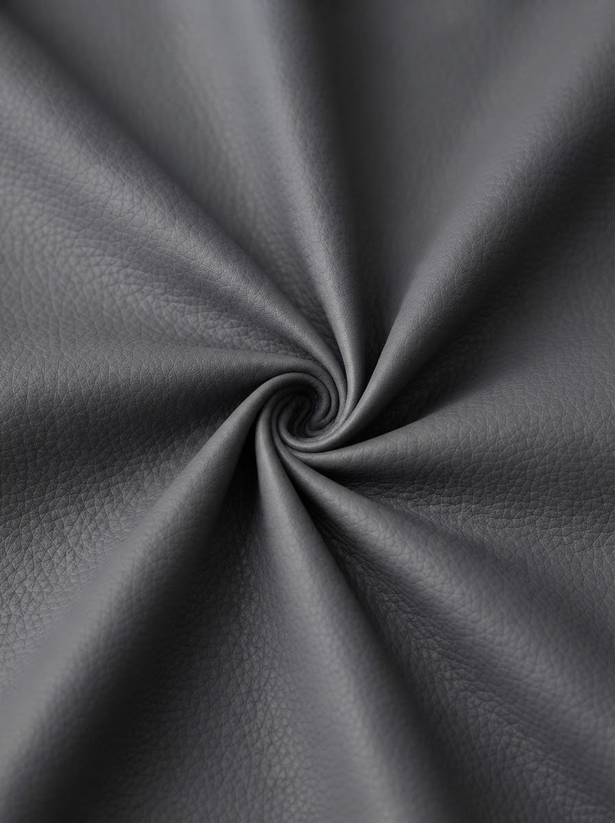 TP-0044 Gray (C24) — lifestyle drape · texture visualization (DE-90)