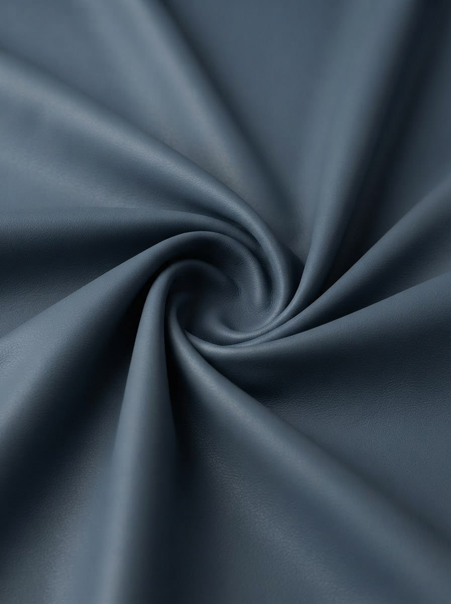 RS-0002 Blue Gray (C40) — lifestyle drape · texture visualization (UM-T)