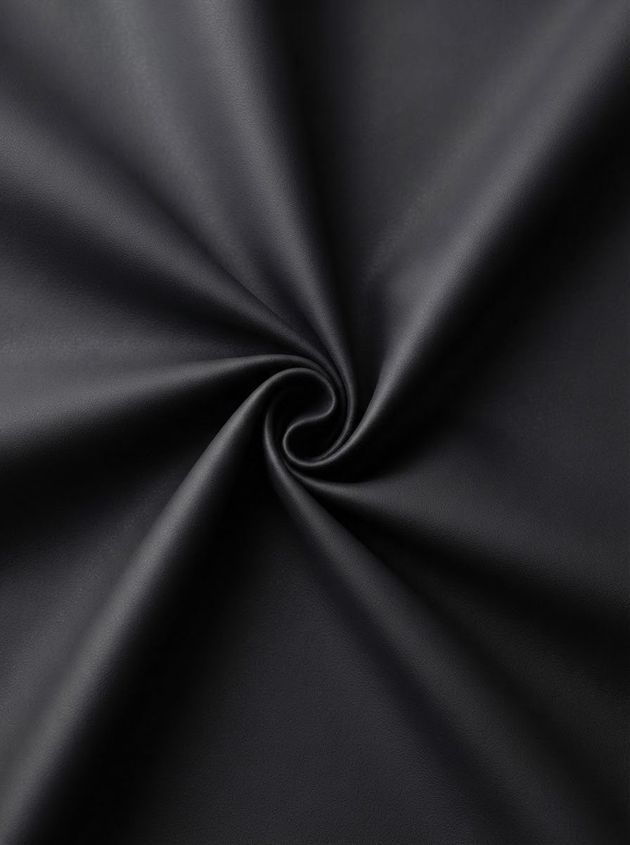 TP-0016 Black (C02) — lifestyle drape · texture visualization (UM-T)